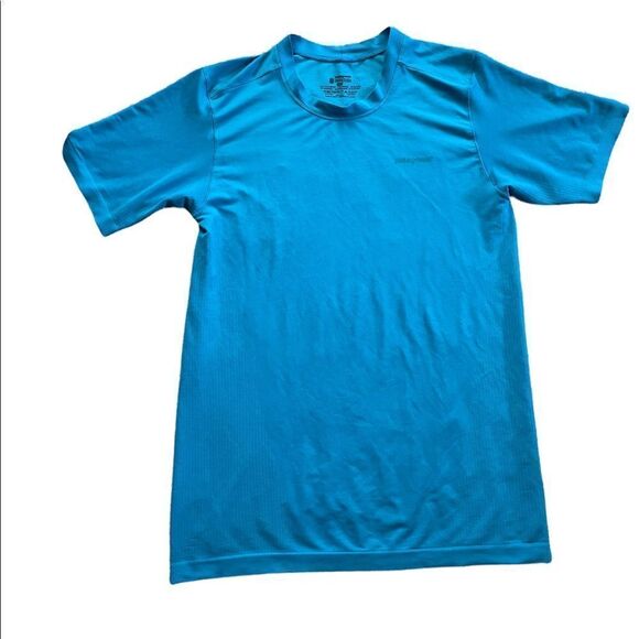 PATAGONIA Short Sleeve Shirt Blue Size XS - Picture 1 of 6